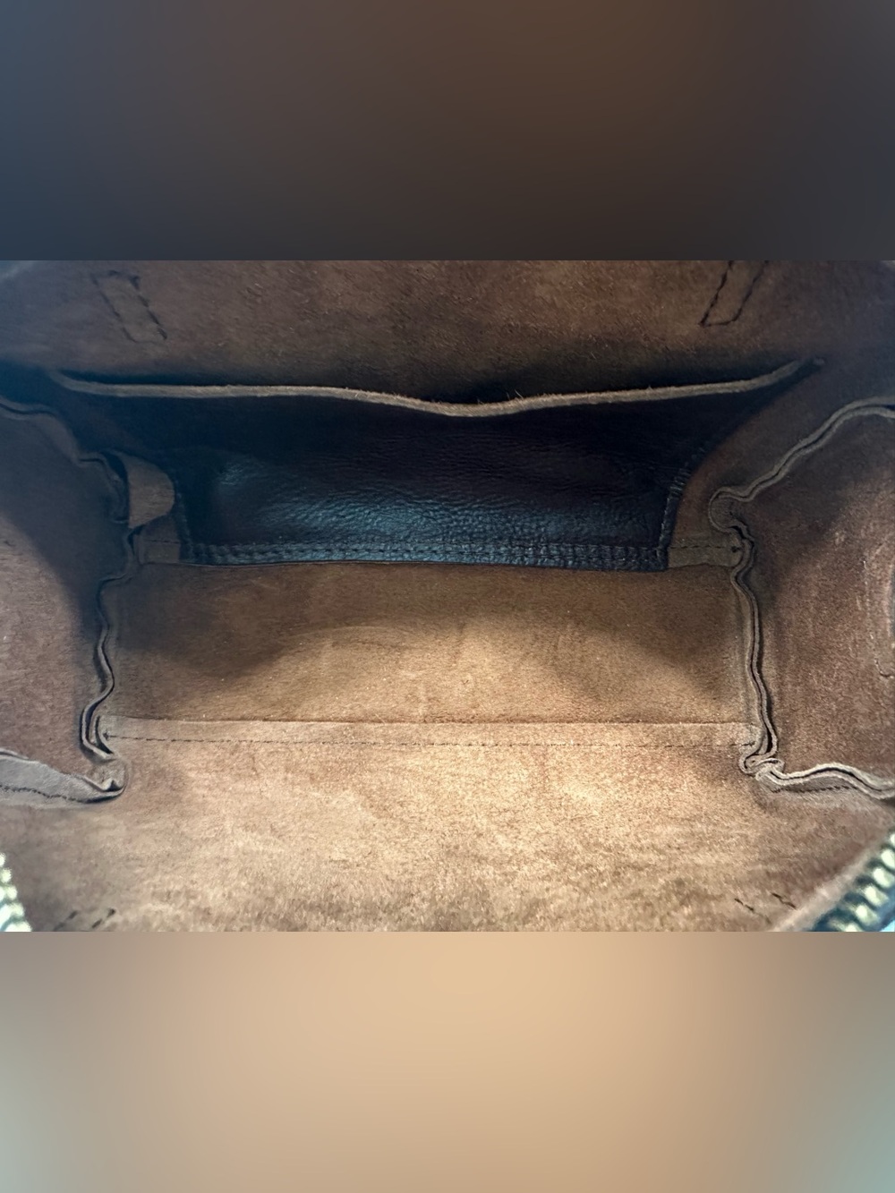 Portland Leather Small Sloan Doctor bag in color Coldbrew - Picture 7 of 12